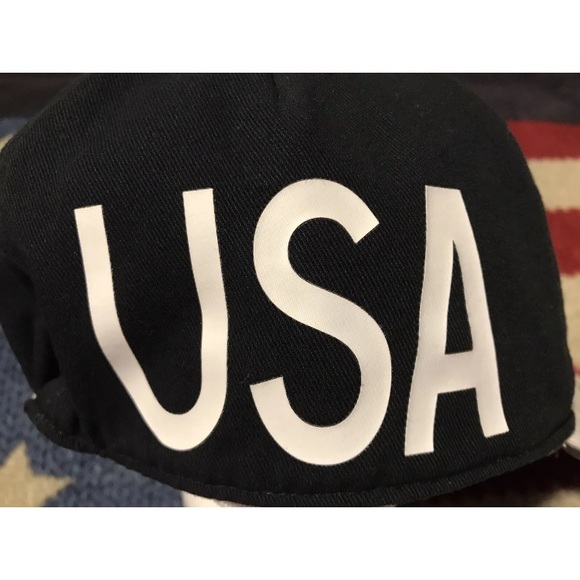 Vintage RALPH LAUREN POLO SPORT USA CYCLING NEW YORK BROOKLYN Cap L/XL NYC Rlpc - Picture 5 of 11